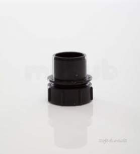 Polypipe Waste and Traps -  50mm Screwed Access Plug Mu319-sg