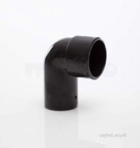 Polypipe Waste and Traps -  40mm X 90 Degree Conversion Bend Mu221-b