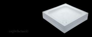 Just Trays Ultracast Merlin Trays -  U/cast Merlin 760 X 760mm Tray White