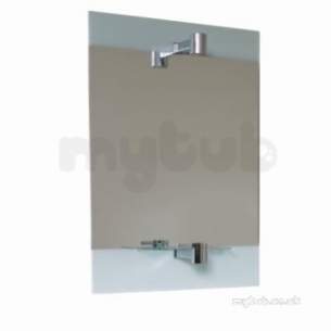 Ideal Standard Art and design Accessories -  Ideal Standard N1184 46cm Mirr And Light And Cnt Basin Mix Wh