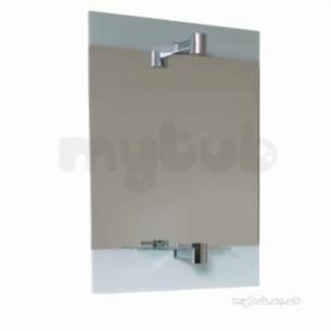 Ideal Standard Art and design Accessories -  Ideal Standard N1184 46cm Mirr And Light And Cnt Basin Mix Wh N1184aa