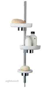 Ideal Standard Sottini Sundries -  Ideal Standard Santorini Totem 670mm Chrome N1443aa