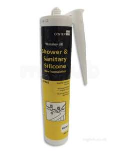 Adhesives and Sealants -  Center Shower And Sanitaryware Silicone 300 Ml Clear