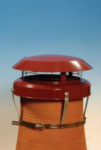Concrete and Clay Chimney Products -  Loftshop Colt Top 2 Brown Strap Fix