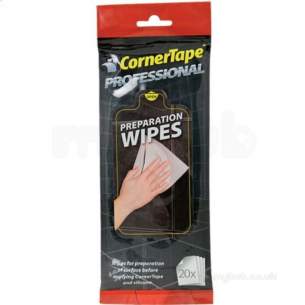Sealing Tape -  Cornertape-preparation Wipes 20 Pack