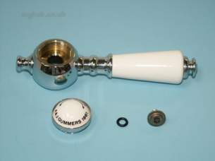 A and J Gummers Showers -  Sirrus Sk1500/8cp Antique Lever Assembly