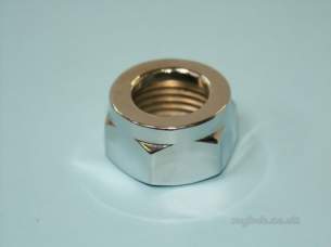 A and J Gummers Showers -  Sirrus 9500-c1cp 15mm Capnut Chrome