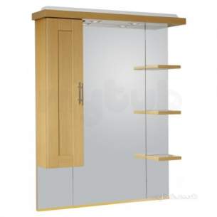 Roper Rhodes Accessories -  New England 800mm Mirror And Shelves And Can