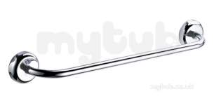 Waterbury Accessories -  Waterbury Nh03 Single Towel Rail 457mm
