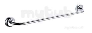 Waterbury Accessories -  Waterbury Nh04 Single Towel Rail 610mm