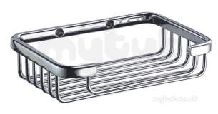 Waterbury Accessories -  Waterbury Nh53 Square Basket Soap Dish