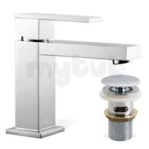 Vado Brassware -  Mono Basin Mixer Single Lever Deck Mnted Not-100/cc-c/p