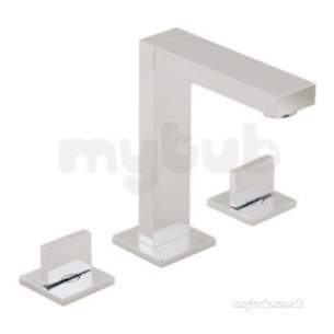 Vado Brassware -  3 Hole Basin Mixer Deck Mtd Plus Pop-up Waste Not-101-c/p