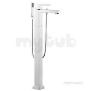 Vado Brassware -  Bath Shower Mixer With Shower Kit Single