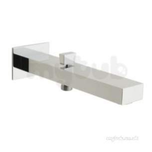 Vado Brassware -  Vado Bath Spout With Diverter Wall Mount