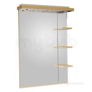 Roper Rhodes Accessories -  New England 700mm Mirror And Shelves And Can