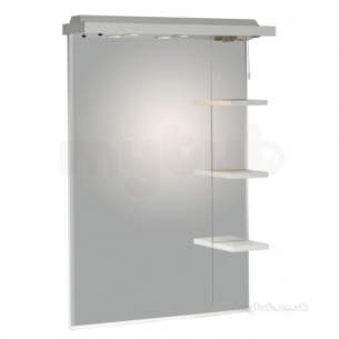 Roper Rhodes Accessories -  New England Nsc7w 700mm Mirror White