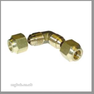 Regin Products -  Regin Flared 10mm Elbow 2 Nuts O110