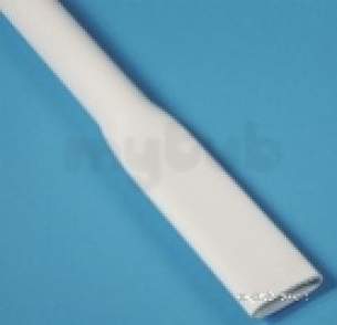 Overflow Ancillaries Polypropylene -  Overflow Pipe 600mm Oa35 One End Swaged Oa35w