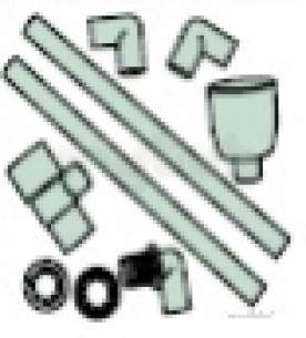 Overflow Ancillaries Polypropylene -  Tunpac 2 Of81 Complete Kit High Level Side Overflow Of81w