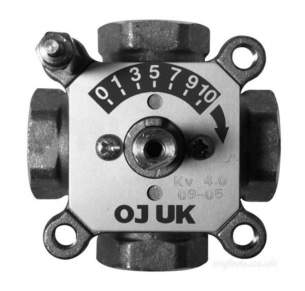 Uponor Underfloor Heating -  Uponor 4-port Mixing Valve 1 Inch S Kv12