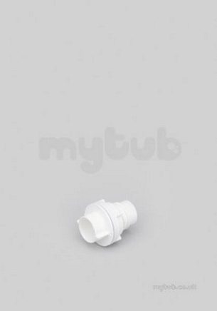Marley Soil and Waste -  21.5mm Overflow Str Tank Connector Otc21