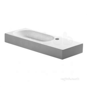 Roper Rhodes Basins -  Ov930w 900 X 300 Oval Flat Front Basin
