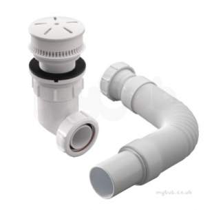 Twyfords Commercial Sanitaryware -  Odourwise Installation Pack 1.5 Bsp 75mm Flange-white Tw6850wh
