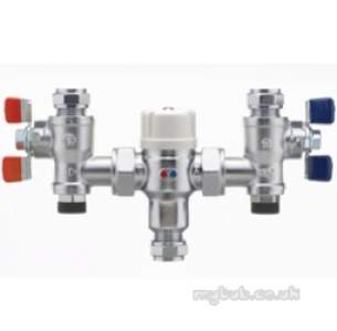 Pegler Thermostatic Mixing Valves -  15mm P404ua Thermo Mixing Valve Tmv2