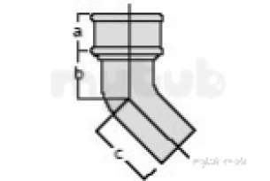 Apex Cast Iron Rainwater -  4 Inch X 135deg Circular Bend P40/b/135