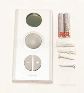 Uponor Underfloor Heating -  Ucs Radio T-75 Thermostat Silver