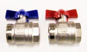Uponor Underfloor Heating -  Uponor 1012913 Na Manifold Ball Valve