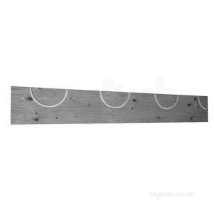 Uponor Underfloor Heating -  Uponor 12 Wood Panel U-turn 1215x169mm