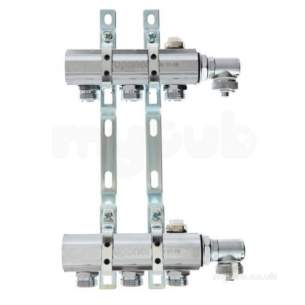 Uponor Underfloor Heating -  Uponor Htg Manifold Nv 6-port 1002194