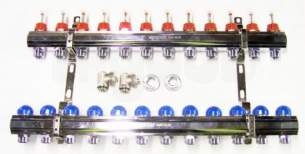 Uponor Underfloor Heating -  Uponor Htg Manifold Tm 12-port 1002200