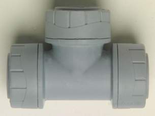 Underfloor Heating Manifolds and Ancillaries -  Polypipe 10mm Polyplumb Equal Tee 10