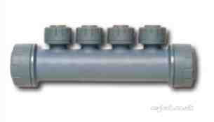 Underfloor Heating Manifolds and Ancillaries -  Polyplumb 4-port Manifold 22x10 5