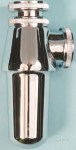 Polypipe Waste and Traps -  Bottle Trap 38mm 75mm Seal Pbt42cpw