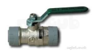 Underfloor Heating Manifolds and Ancillaries -  Polyplumb Pb6728 Lever Ball Valve 28