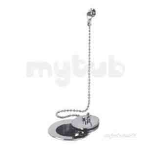 Vado Brassware -  Basin Waste Metal Plug And Chain 11/4in