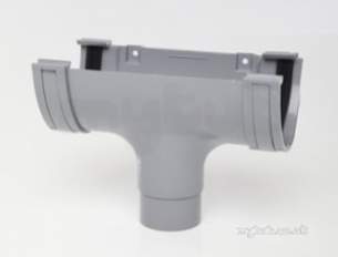 Polypipe Standard sovereign Rainwater -  75mm Polyflow Deep Running Outl Rd505-br