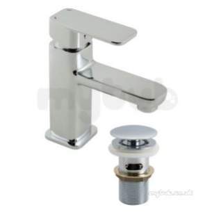 Vado Brassware -  Mono Basin Mixer Single Lever Deck Mnted Pha-100/cc-c/p