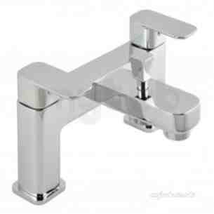 Vado Brassware -  3 Hole Bath Shower Mixer Single Lever Deck