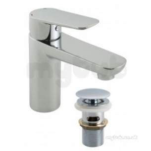 Vado Brassware -  Mono Basin Mixer Single Lever Deck Mnted Pho-100/cc-c/p