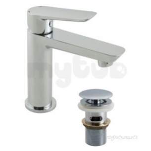 Vado Brassware -  Mini Mono Basin Mixer Single Lever Deck Pho-100m/cc-c/p