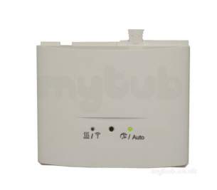 Potterton Sensomatic Controls -  Wireless Rf Prog Rm Stat 24h/7day Chrome