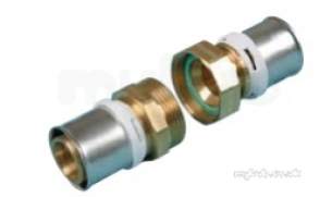 Polypipe Polypress -  Polypress Flat Seal Union Coup 40mm