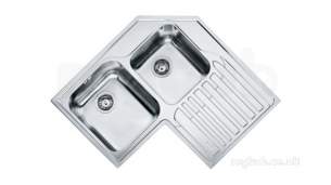 Sissons Stainless Steel Sinks -  Franke Stx621-e Right Hand Inset 1.75b C/sink Ss