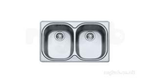 Franke Sinks -  Franke Cpx620 Nd Inset 2.0b Sink Ss