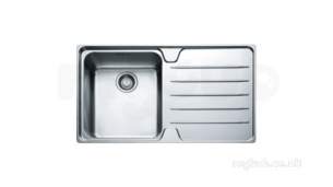 Franke Sinks -  Franke Lsx611 1.0b Lhd Sink And Accs Ss